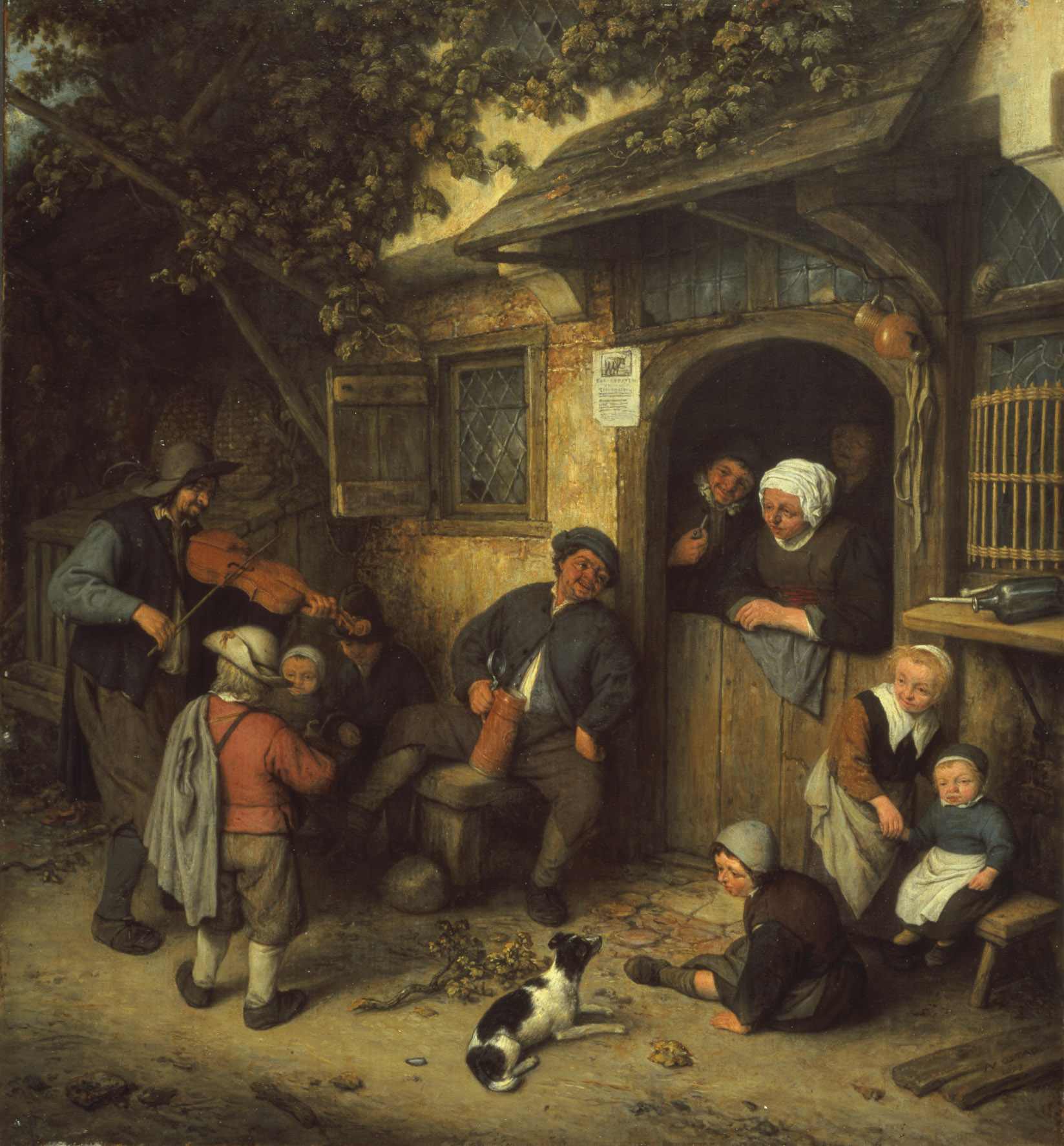 VAN OSTADE Il violinista 1673