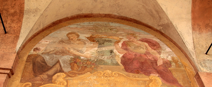 Affresco portico San Luca home grande