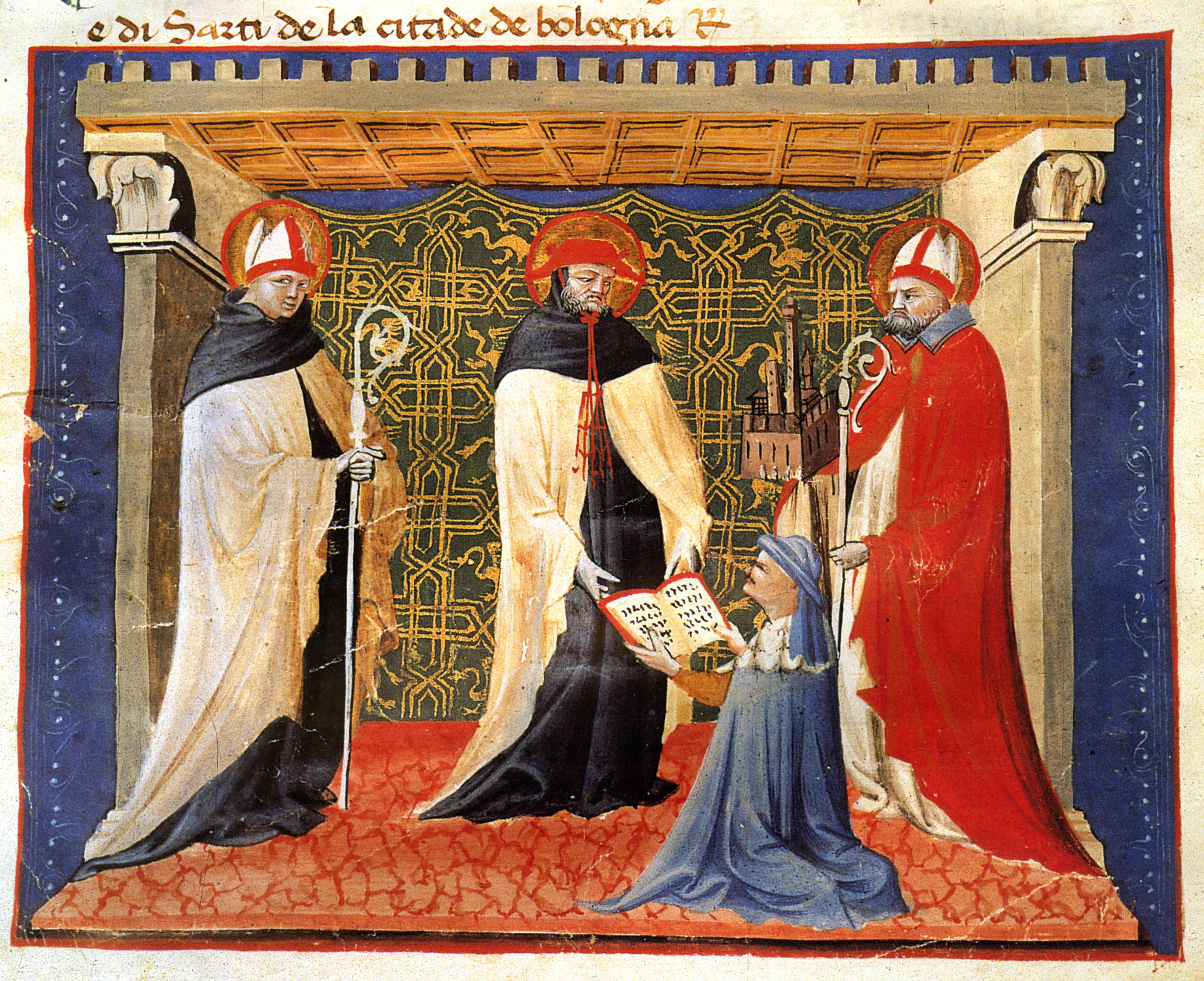 Giovanni da Modena, Statuti della Società dei Drappieri, ms