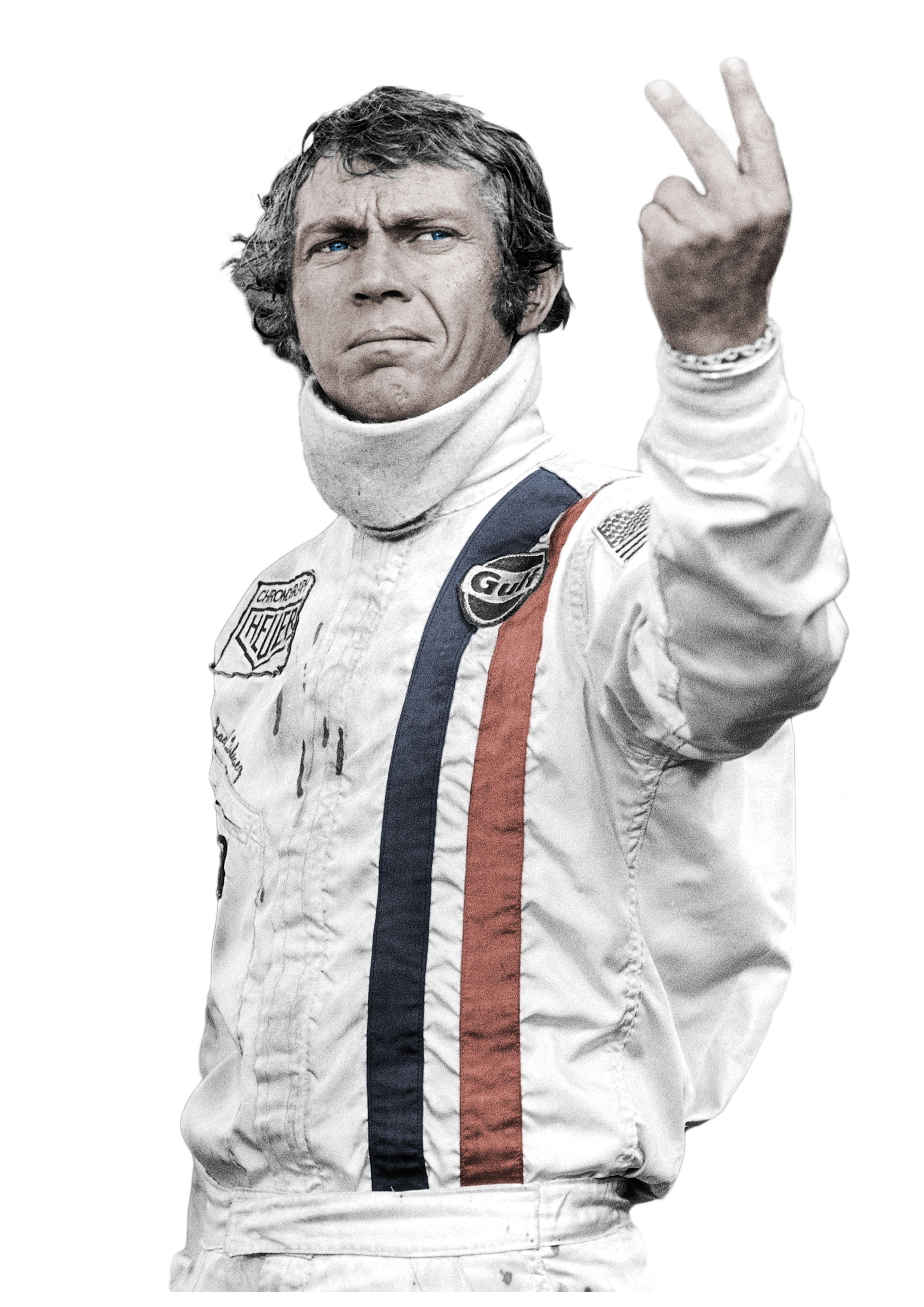 Steve McQueen, protagonista di The Man & Le Mans