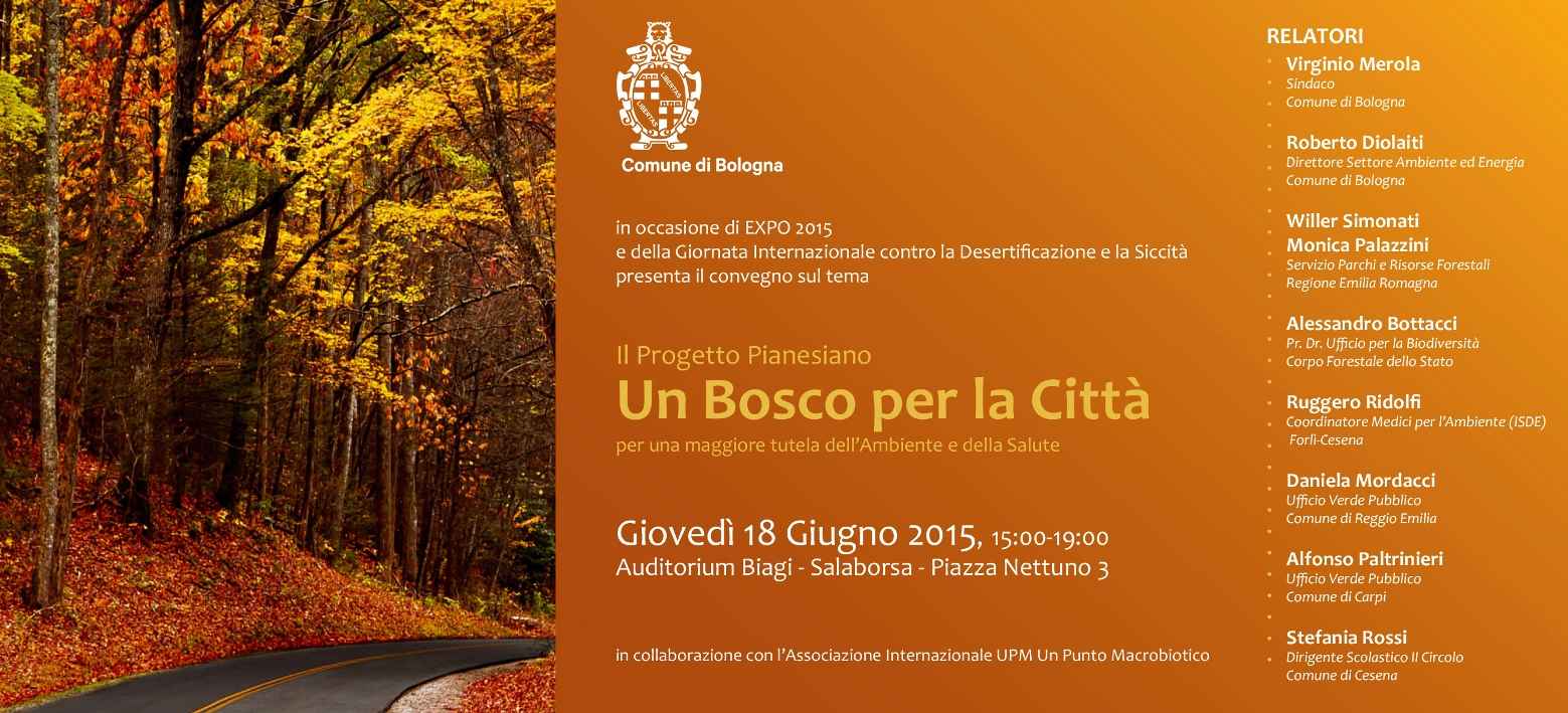 Il Progetto Pianesiano Un Bosco per la Città