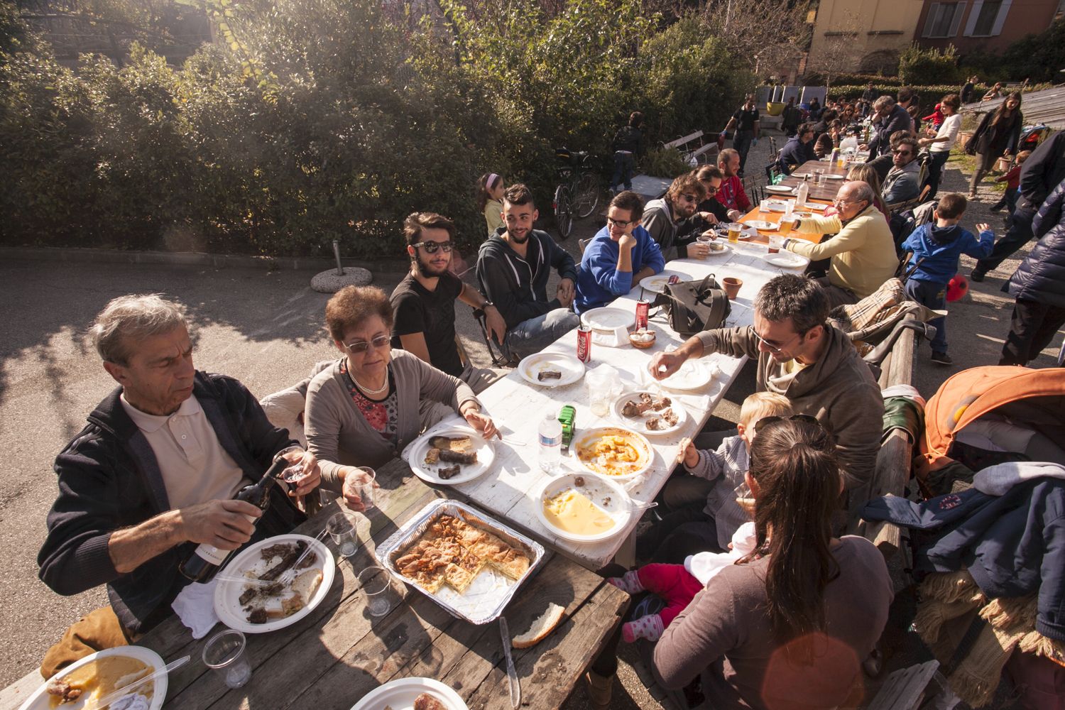 Serre pranzo collettivo