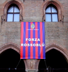 Striscione rossoblù home piccola