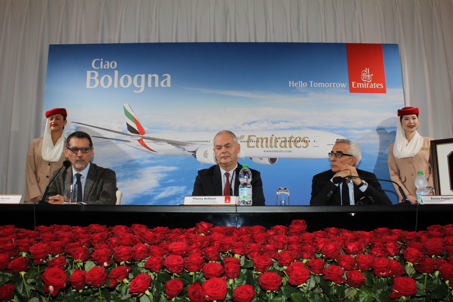 Emirates - conferenza stampa