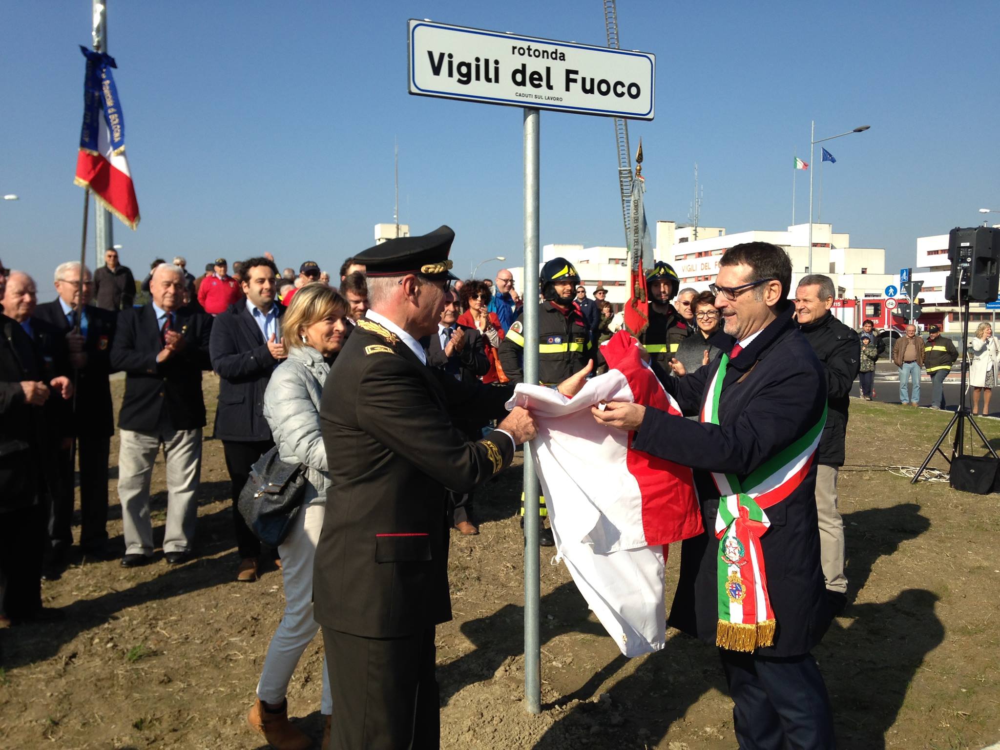 Rotonda Vigili del Fuoco caduti sul lavoro