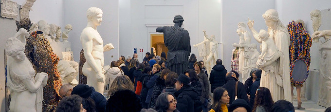 ART CITY Bologna 2015, Mostra Sissi Manifesto Anatomico Museo Civico Archeologico, Gipsoteca, Foto Roberto Serra Iguana Press