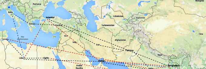 mappa per sprar