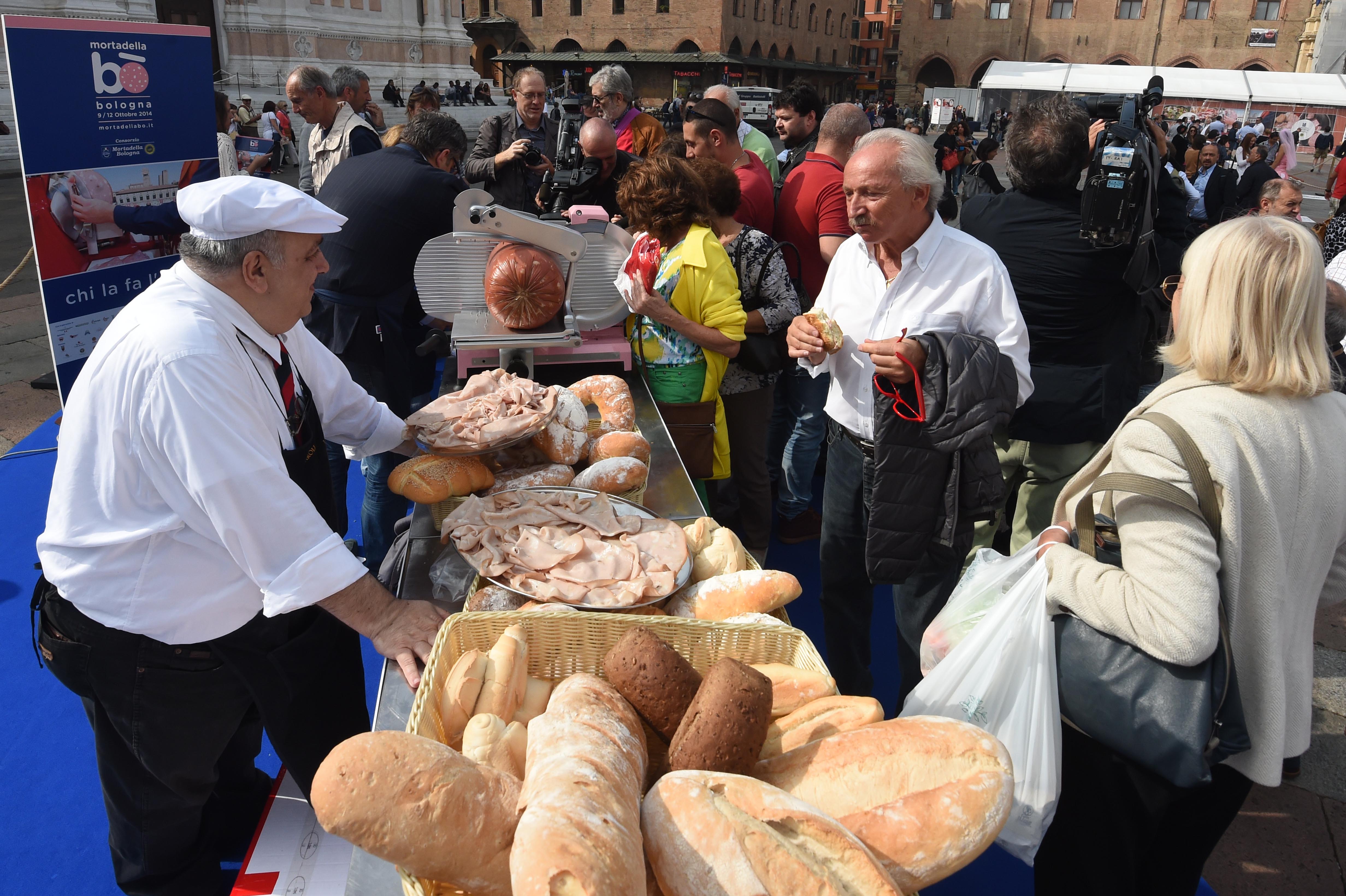 Degustazione pane e Mortadella Bologna IGP