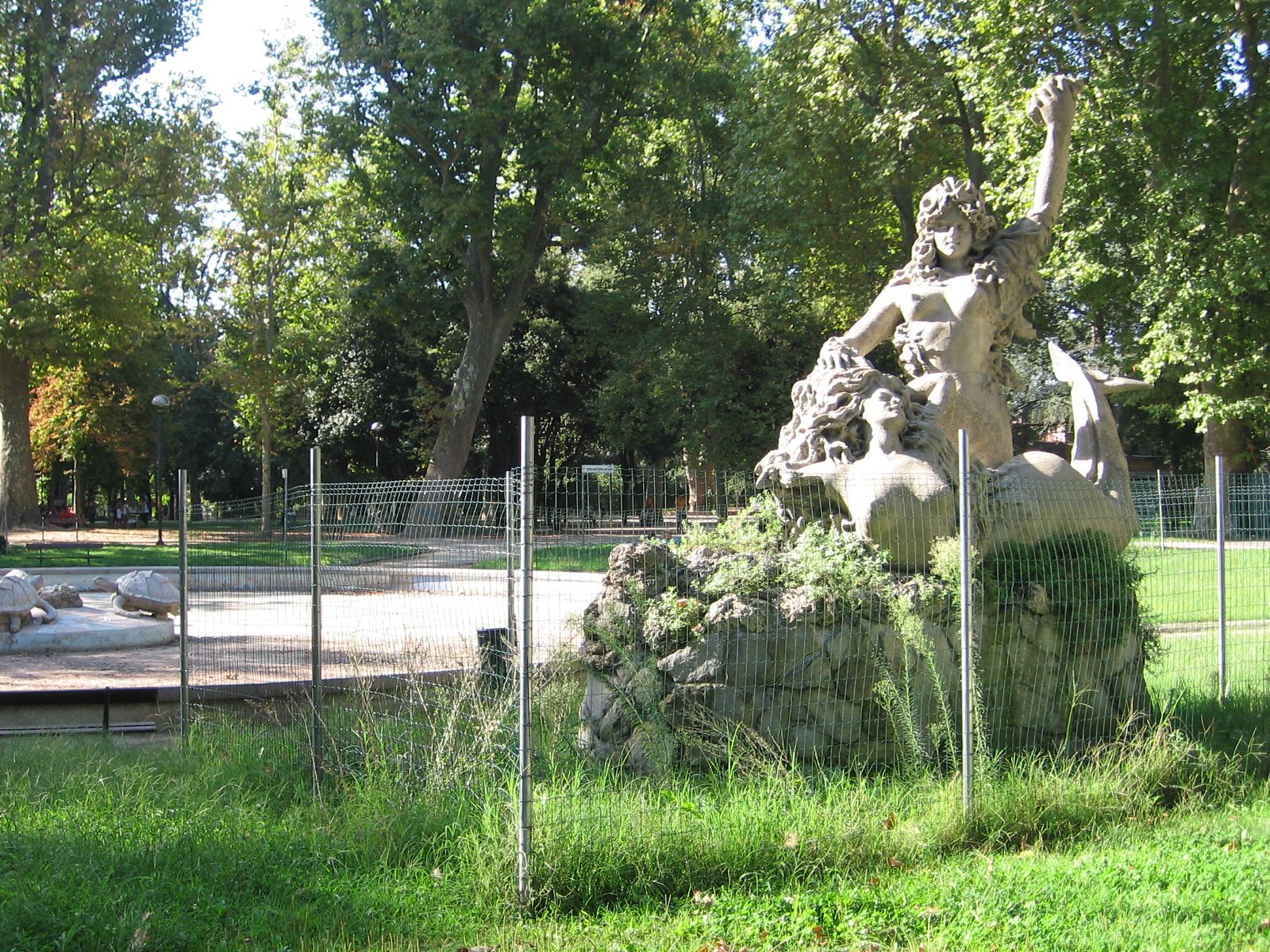 Fontana della Montagnola sirena