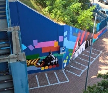 Murales stazione Mazzini home 3