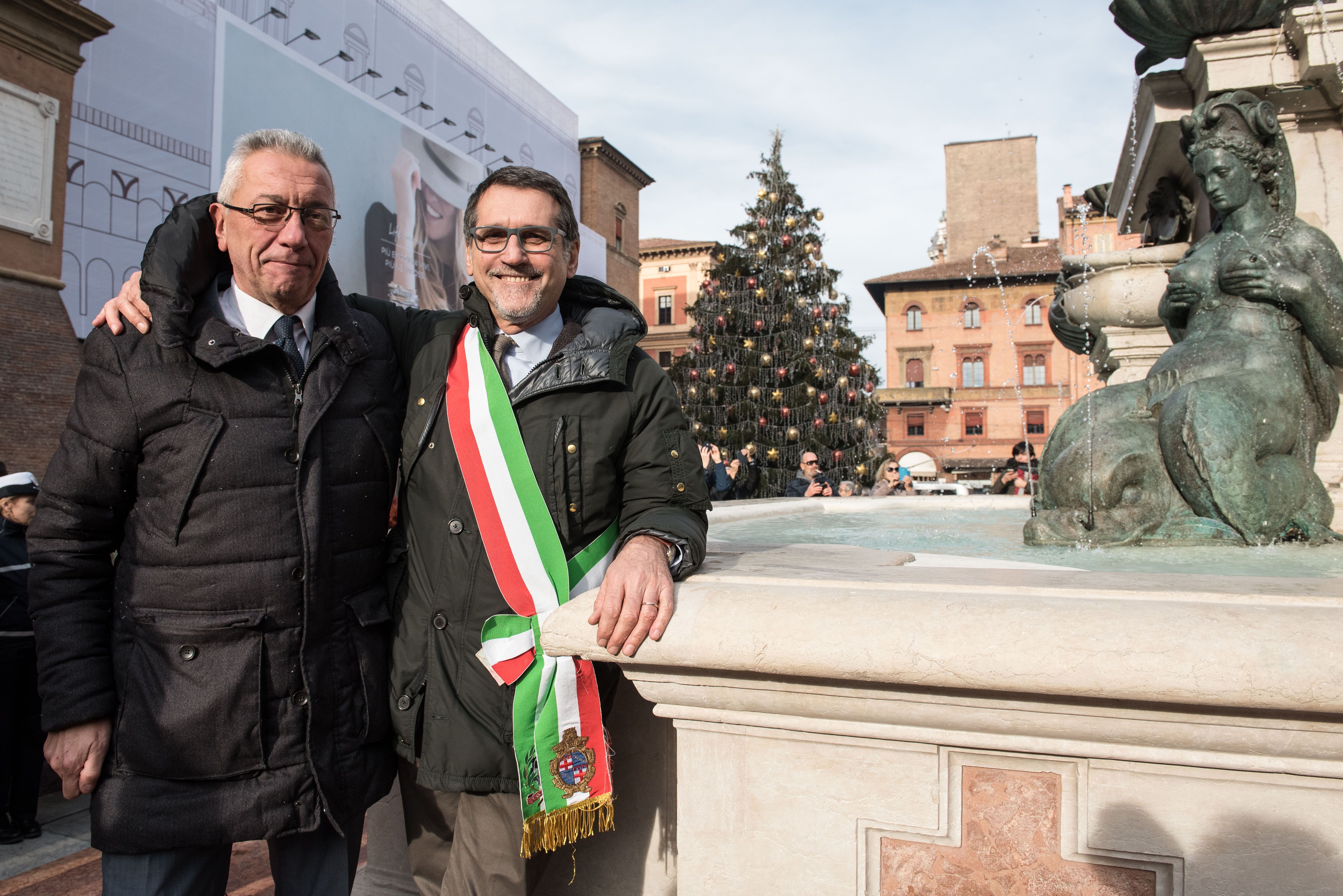 Nettuno Inaugurazione foto Giorgio Bianchi Comune di Bologna