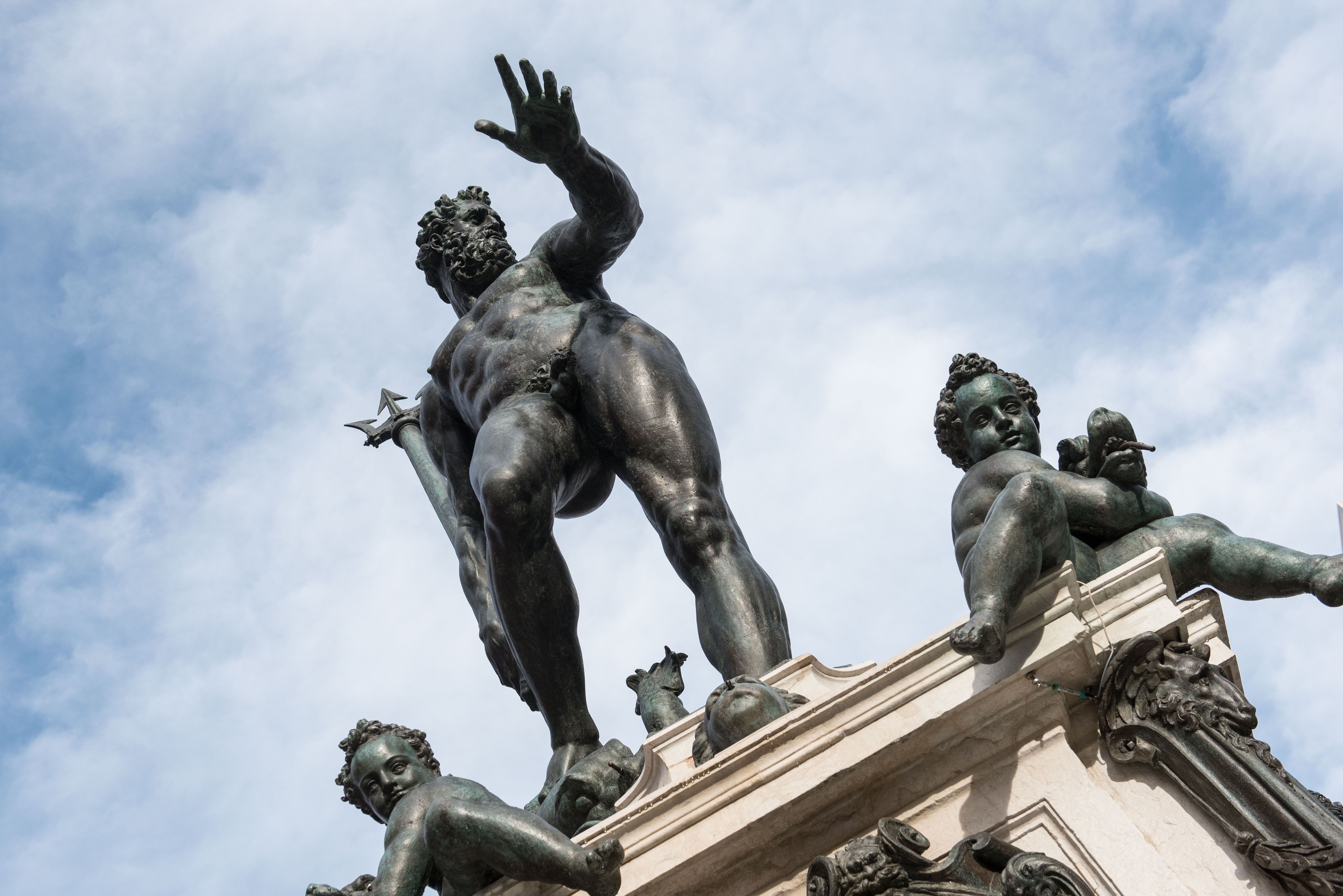 Nettuno restaurato foto Giorgio Bianchi Comune di Bologna (2)