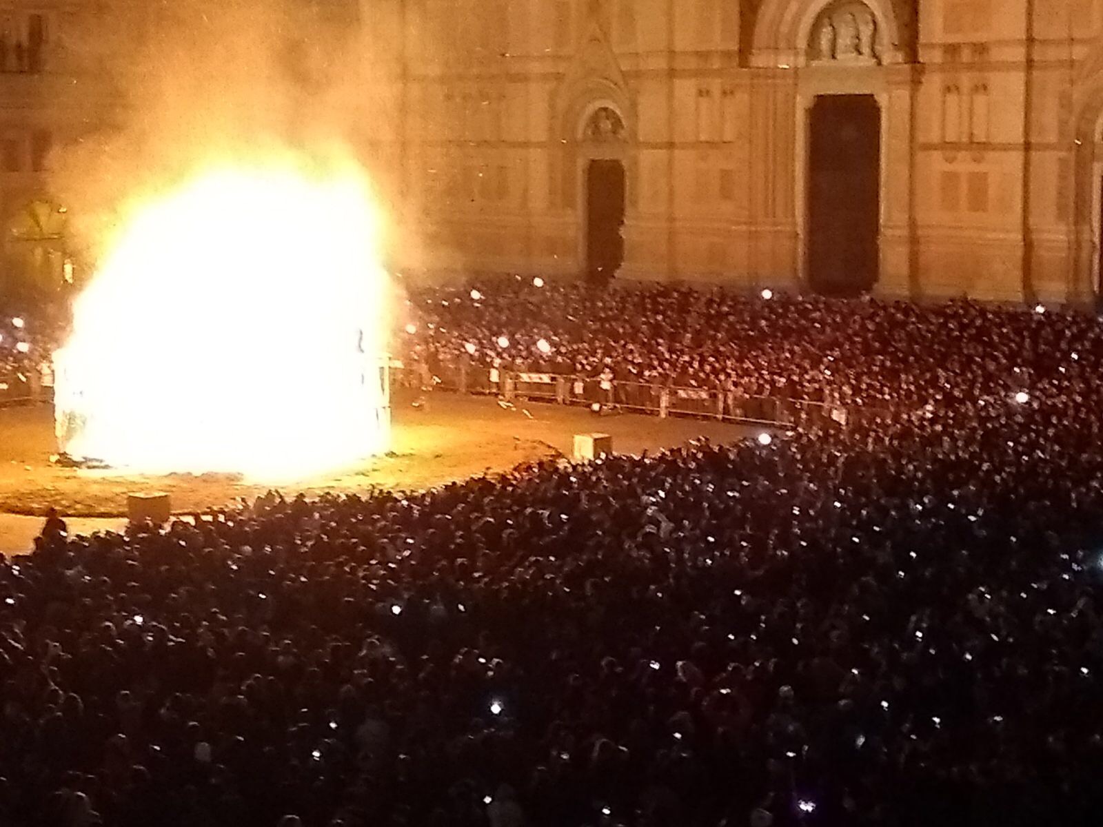 Capodanno - falò