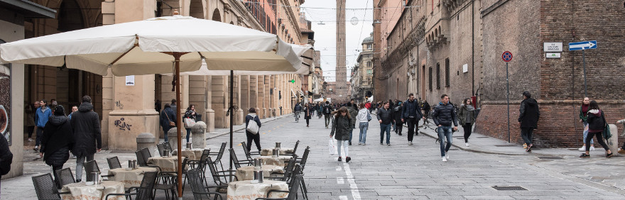 T Ugo Bassi Rizzoli angolo Venezian foto Giorgio Bianchi per Comune di Bologna