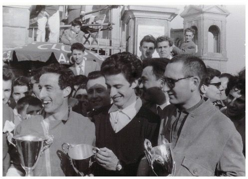 Bologna-San Luca 1958_Govoni,Curzio Quadrio, Lualdi_Credits Actualfoto