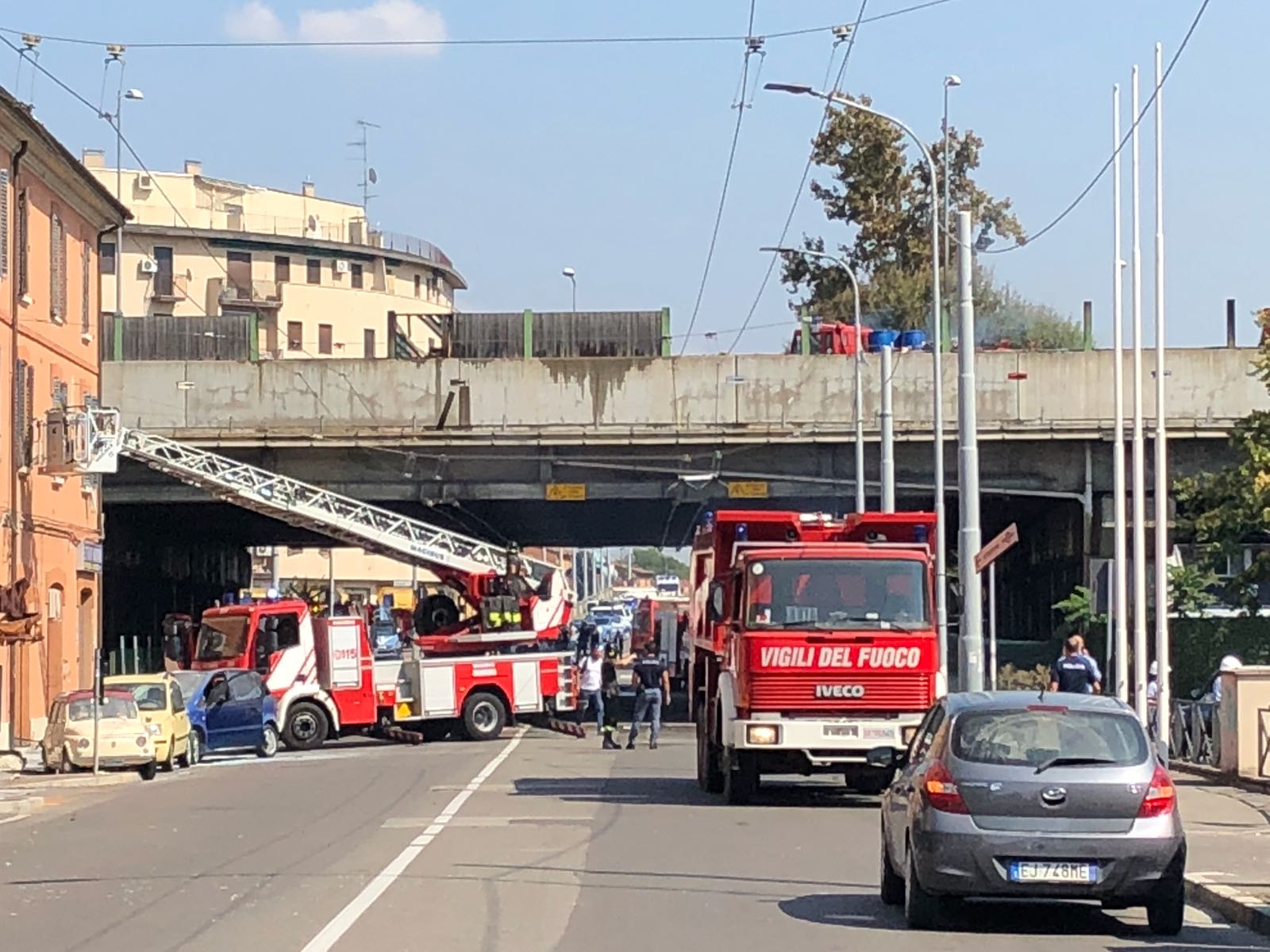 Vigili del Fuoco intervento