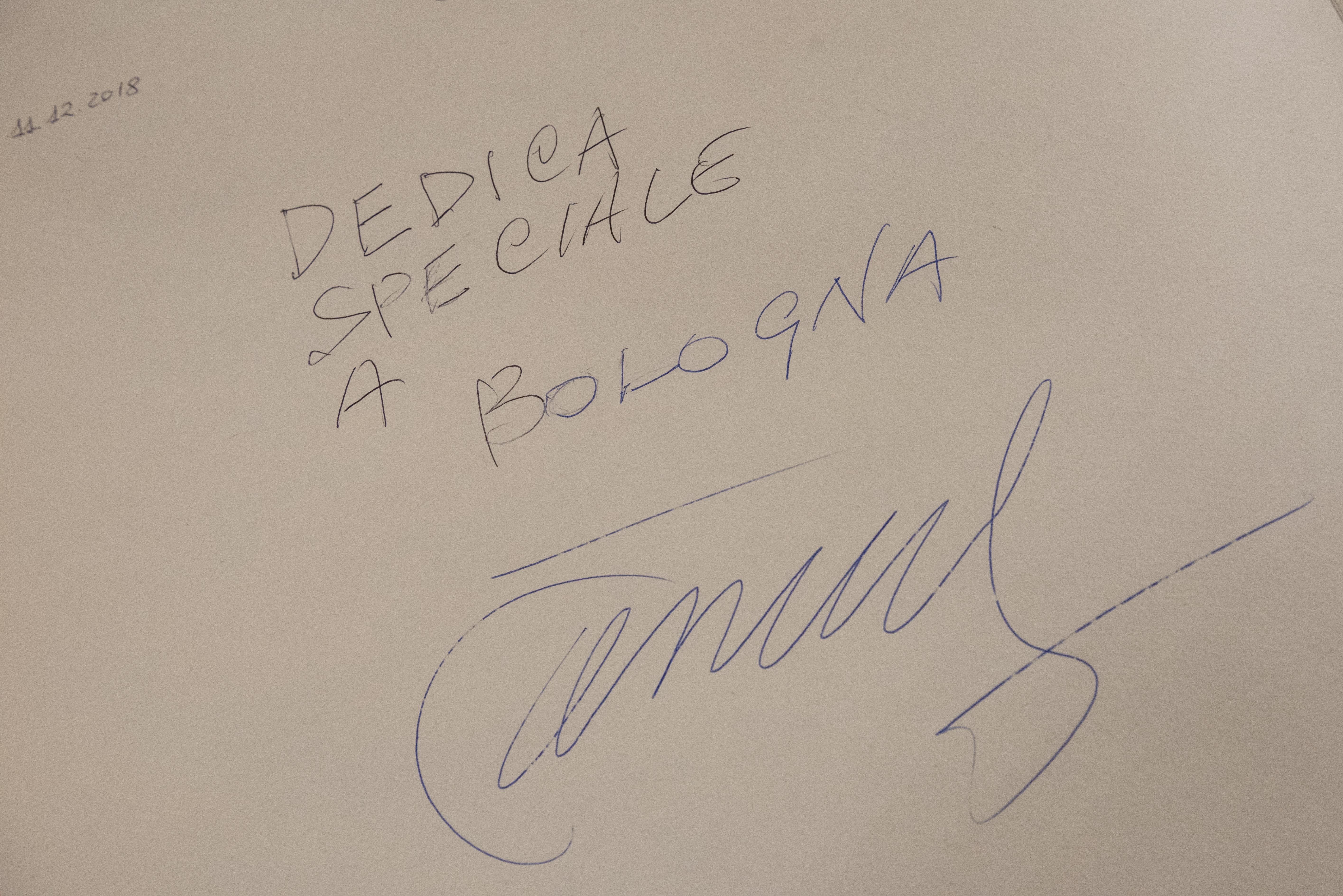 La dedica di Paolo Conte a Bologna foto Giorgio Bianchi per Comune di Bologna (1)