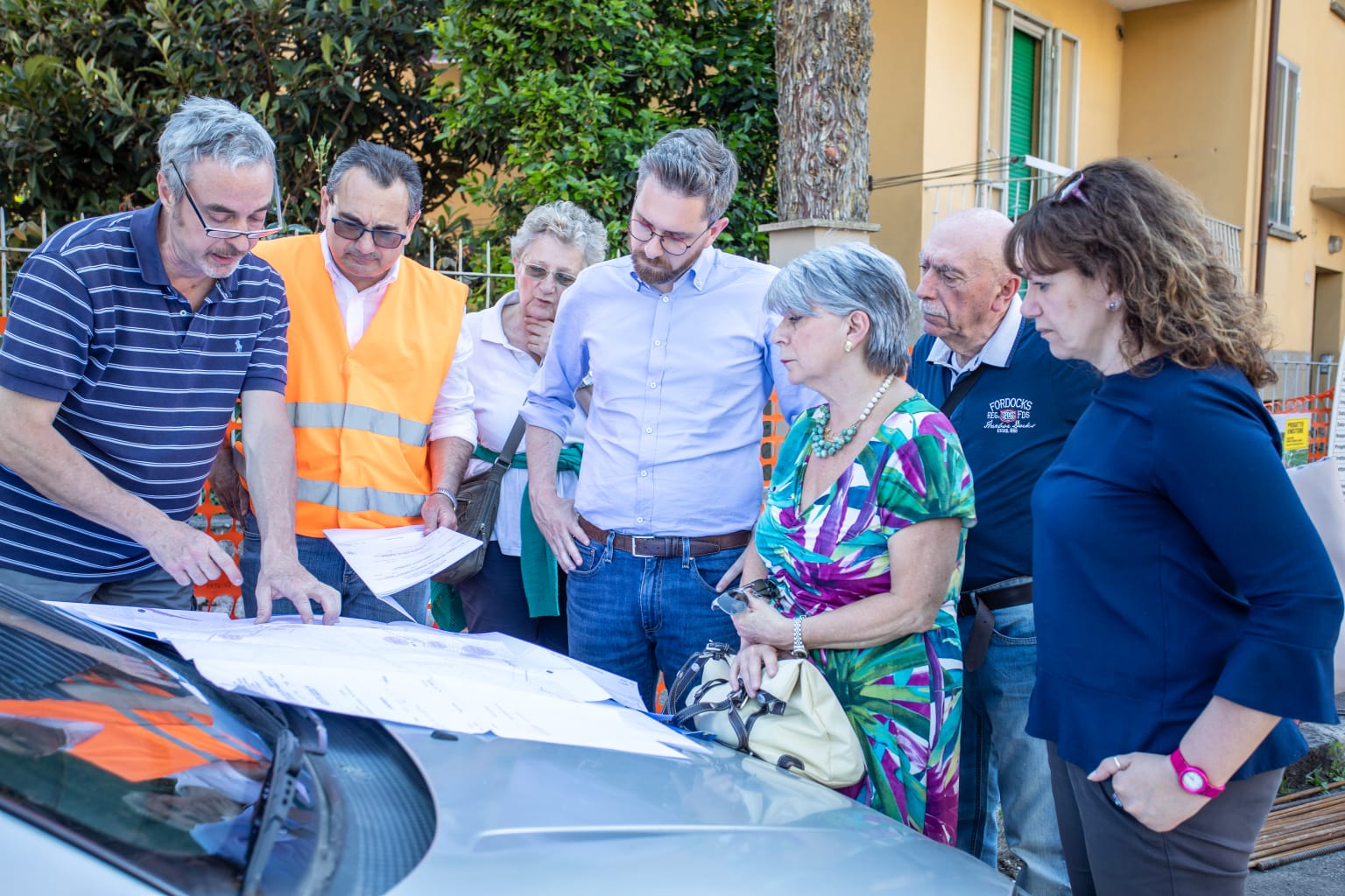 Cantiere al Borgo Panigale-Reno