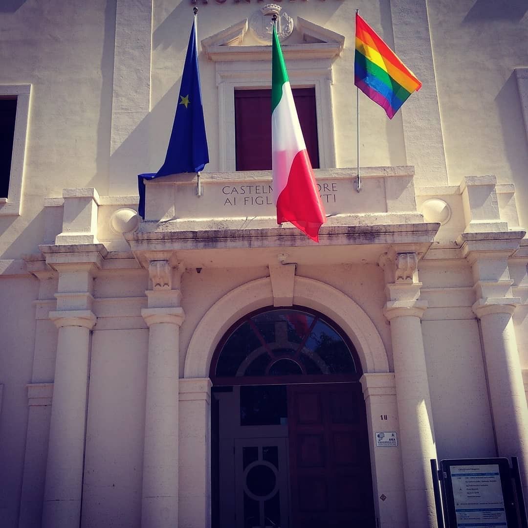 Castel Maggiore rainbow