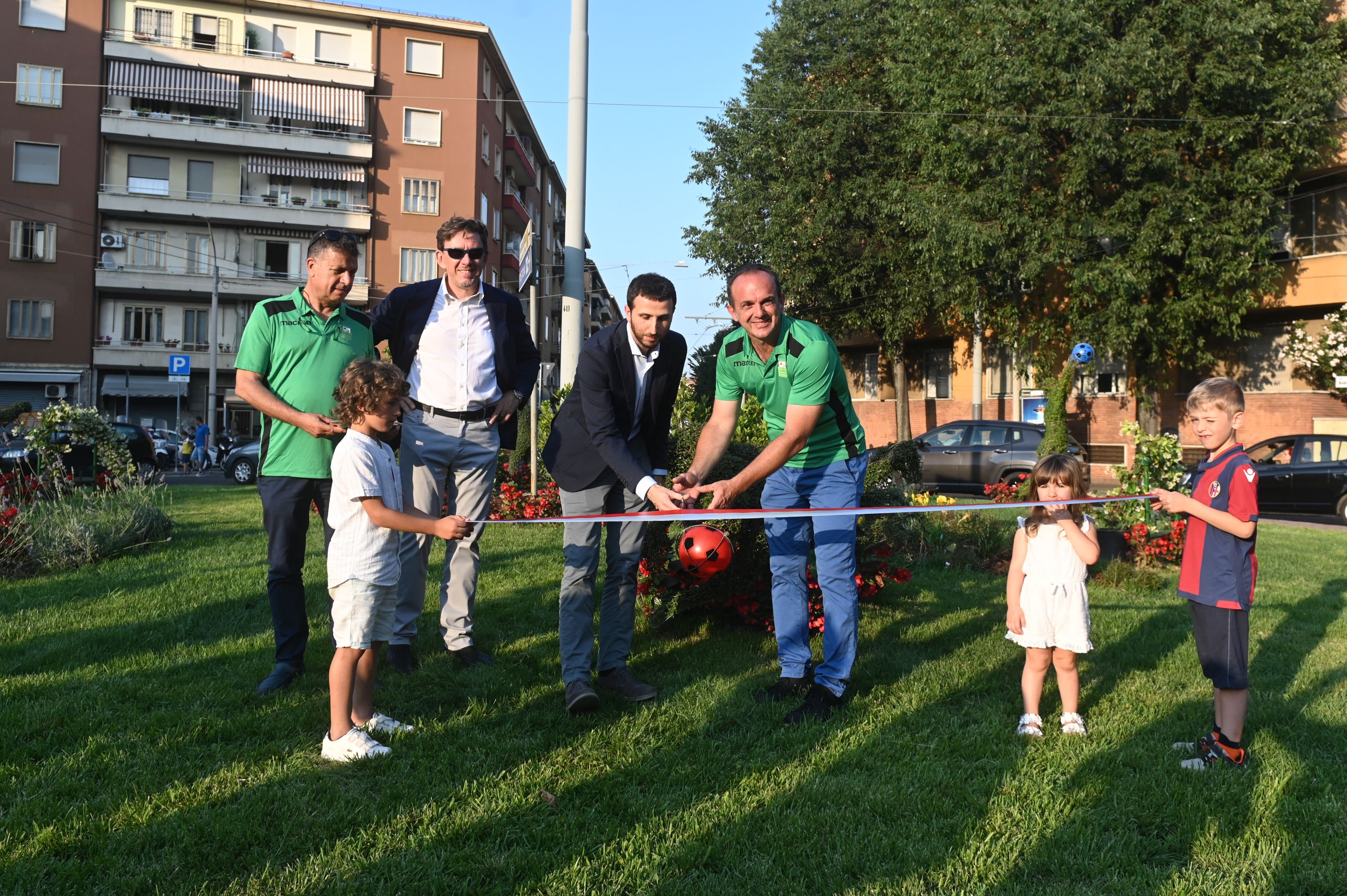 Inaugurazione aiuola Rotonda Bernardini