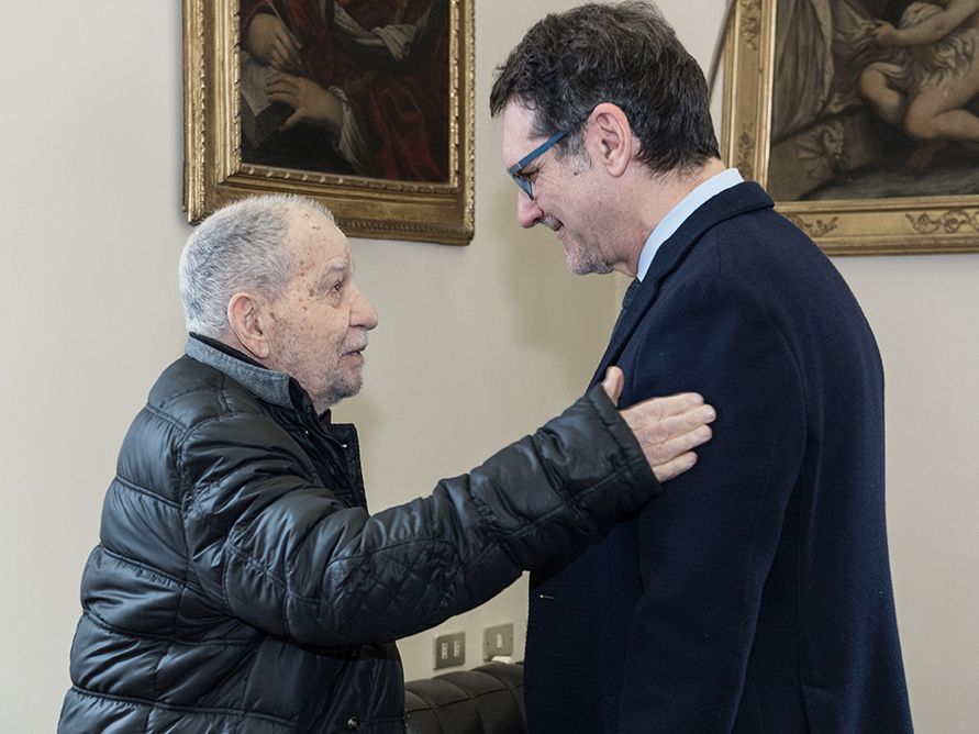 Franco Varini con Virginio Merola 2