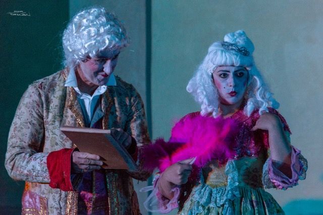 Foto di scena teatro degli Angeli Raccontami di Bologna