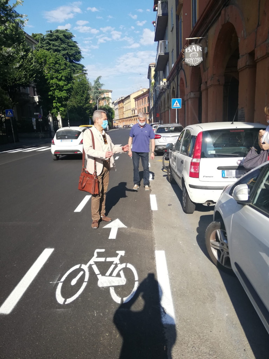 Ciclabile via Saragozza_Mazzanti