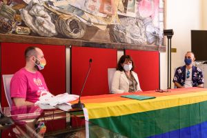 Incontro Zaccaria comitatoPride foto di Giorgio Bianchi per Comune di Bologna