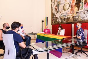 Incontro Zaccaria e Comitato Pride foto Giorgio Bianchi per Comune di Bologna