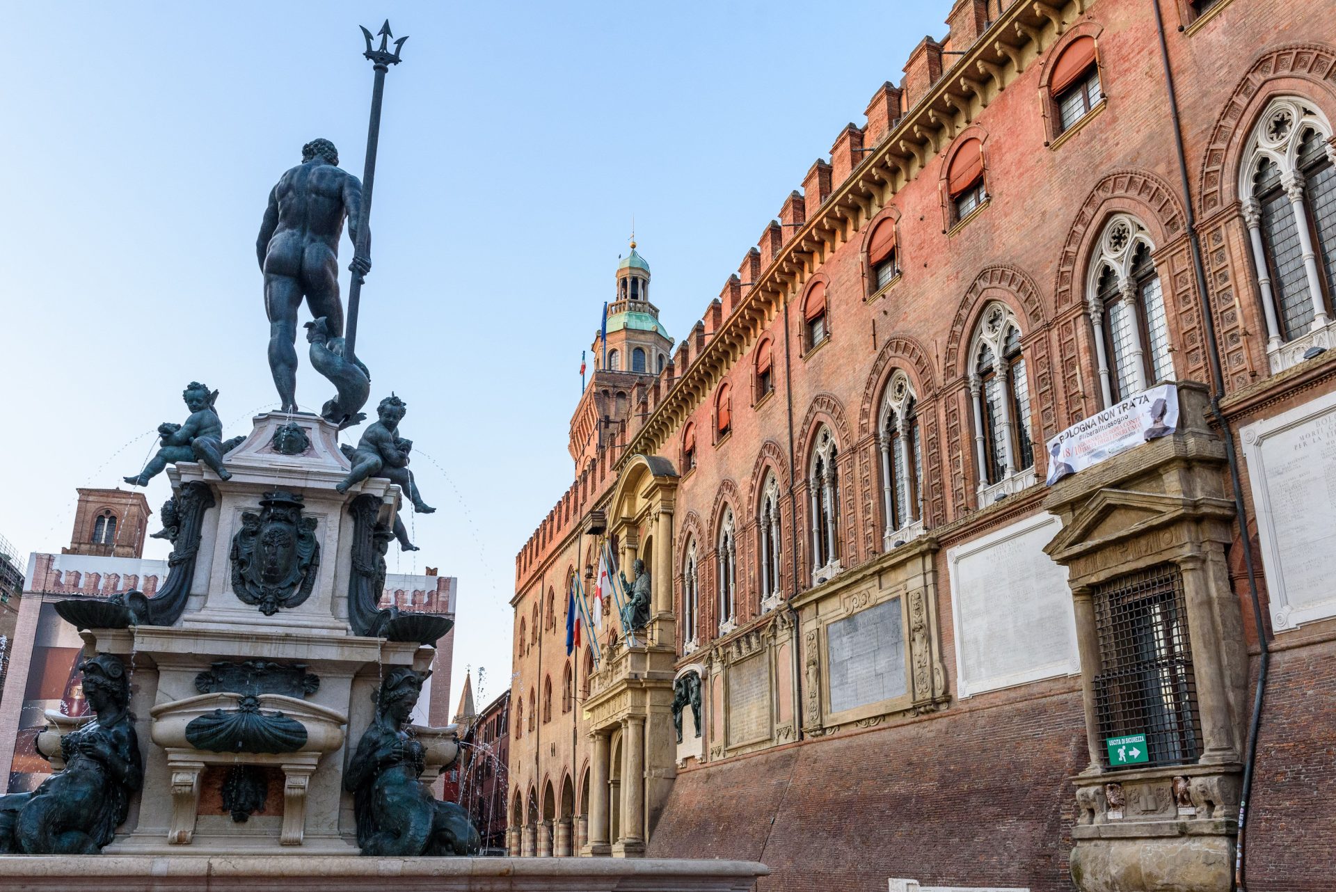 Bologna non tratta Palazzo d'Accursio 4 foto di Giorgio Bianchi per Comune di Bologna