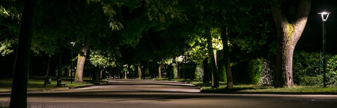 Giardini Margherita di notte