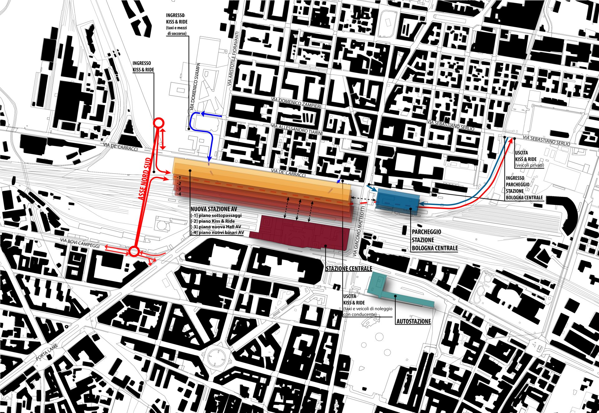 Mappa nuova viabilità