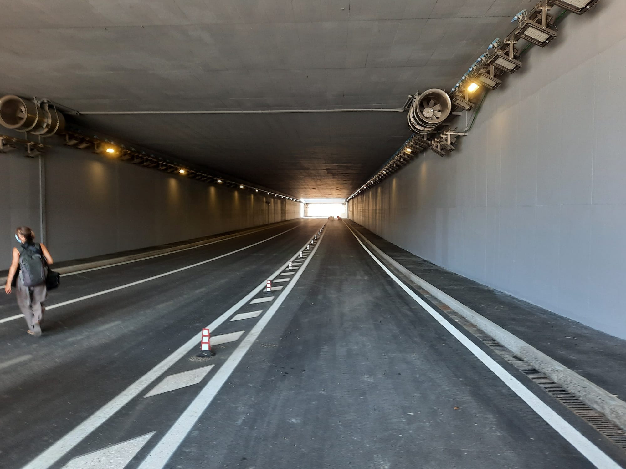 Tunnel sottopasso asse nord sud